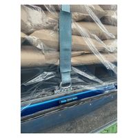 パーマンコーポレーション ベルト荷締機 ラッシングベルト 巾50 固定1m 巻取7m オーバルリングフック 6477920000 1個（直送品）