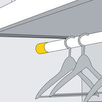 New Hikari (ニューヒカリ) 二重ソケット ブラック 25 SH-PSW25-K 清水 1セット(30個入)（直送品）