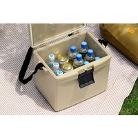 アイリスオーヤマ クーラーボックス ベージュ CL-15 1個