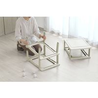 アイリスオーヤマ 収納 収納ケース 幅39×奥行50×高さ59cm キャスター付き 衣類収納 クローゼットチェスト NSCLZ-503 ライトベージュ（直送品）