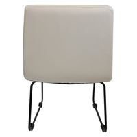 リーフジャパン 応接チェアーMAOLアイボリー LFP-RC21L-IV-H 1脚（直送品）