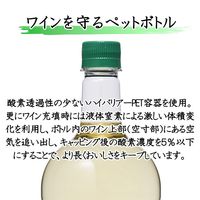シャンモリ ワインパーティー 白ワイン やや辛口　1.5L ペット 1セット（1本×6本） 盛田甲州ワイナリー 国産 1500ml