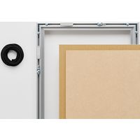 アルナ デッサン額 クレーツ 800角 シルバー 屋内用 172677 1枚（直送品）