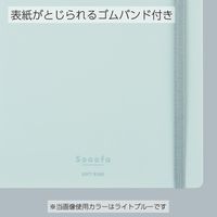 コクヨ ソフトリングスーファ 4ミリ方眼B6変形80枚ライトブルー ス-SV748S4-LB 1冊