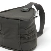 モノクロおにぎり保冷ポーチ チャコール LAKOLE/ラコレ