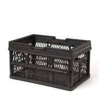 ハンドル付きコンテナ チャコール LAKOLE/ラコレ