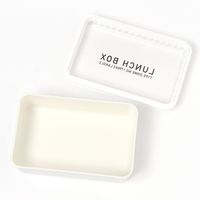 モノクロシルバードームランチボックス ブラック LAKOLE/ラコレ