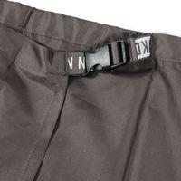 【LAKOLE/ラコレ】 レイン巻きスカート チャコール