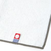 【LAKOLE/ラコレ】 今治産ハンドタオル（シンプル） ホワイト