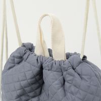 【LAKOLE/ラコレ】 【らこれキッズ】シンプルナップサック ブルー