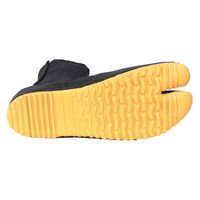 コーコス信岡 OEM 軽快地下 12枚 24.5cm 黒 OKH12 1足（直送品）