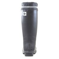 コーコス信岡 耐アルカリ先芯入り長靴 3L ブラック S235 1足（直送品）