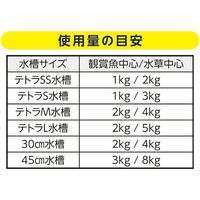 テトラ メダカ ラクラクお手入れ砂利 ブラックミックス 1kg 1個 スペクトラムブランズジャパン