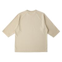 CROSS&STITCH オープンエンドリラックスフィットラグラン Tシャツ 七分袖 無地 ディープブラック OE1250-3-XXL 1枚（直送品）