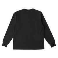 CROSS&STITCH USAコットンロングスリーブ Tシャツ 長袖 無地 イベント用 ディープブラック UCL-951-3-S S 1枚（直送品）