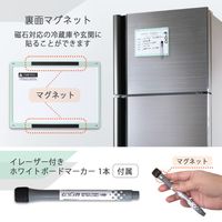 プラス 小型壁掛ホワイトボードやわらかフレーム グリーン 538127 1セット(1台×10)