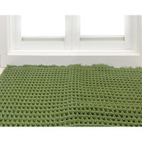 マルナカ ワッフル地バスマット 45x60cm 7020 1セット(5枚)（直送品）