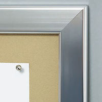 ベルク アルモード 掲示ボード 6702 木目セピア 屋内用 B0ヨコ マグネットクロス仕様 6702SP 140795 1台（直送品）