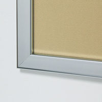 ベルク アルモード 掲示ボード 629 ステン 屋内用 600×450 マグネットクロス仕様 629S 140692 1台（直送品）