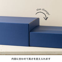 【80サイズ】ヘッズ 無地ツートーン撥水宅配BOX-1 MTN-HCT1 W356×D256×H152mm 1セット（50枚）