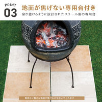 武田コーポレーション メキシコ製チムニー MCH8880R 1箱(1個入)（直送品）