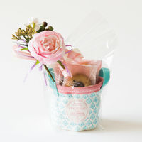 ヘッズフルリールアレンジメント/パウダーピンクー4 1袋（6個入）