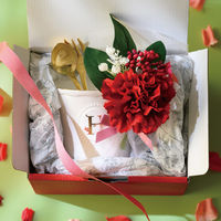 ヘッズ母の日フルリールミニブーケー1/レッド 1袋（6個入）