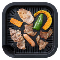 アイリスオーヤマ 減煙焼肉マルチカセットコンロ チャコール IGC-GYNT1-H 1台