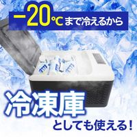 サンコー どこでもミニ冷凍庫9L GBGFZ9HGY 1台