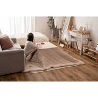 東谷 猫脚コタツ 正方形 KT-411WH 1台（直送品）