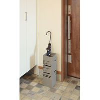 東谷 ROOM ESSENCE 傘立て 幅155×奥行155×高さ490mm グレー LFS-180GY 1台（直送品）