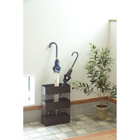 東谷 ROOM ESSENCE 傘立て 幅280×奥行120×高さ410mm ブラウン LFS-182DBR 1台（直送品）