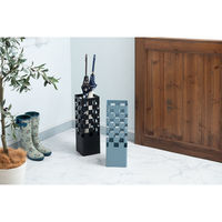 東谷 ROOM ESSENCE 傘立て 幅160×奥行160×高さ490mm ブラック LFS-183BK 1台（直送品）