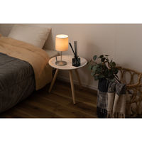 東谷 ROOM ESSENCE トレーテーブル M 幅400×奥行400×高さ370mm ホワイト LFS-191C 1台（直送品）