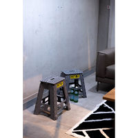 東谷 ROOM ESSENCE クラフタースツール LL 幅405×奥行340×高さ450mm グレー LFS-413GY 1台（直送品）