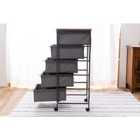 東谷 ROOM ESSENCE チェスト 5段 グレー MIP-575GY 1台（直送品）