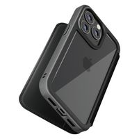 PGA iPhone13 Pro用 ガラスフリップケース ブラック PG-21NGF01BK 1個