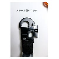 アイダ ランヤード 20BL-ASBL-T1-100KG_ブラック 1個（直送品）