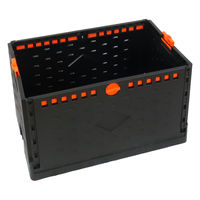 富士商 Felio 折畳コンテナキャリーカート F21660 1個