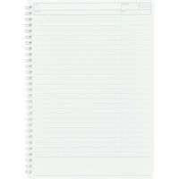 マルマン ノート スマートレビュー B5 A罫(7mm復習罫)3冊パック ブルー、ライトピンク、ライトグリーン N908AP 1パック