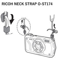 リコー ネックストラップ O-ST174 1本