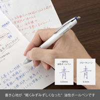 ぺんてる 油性ボールペン FLOATUNE フローチューン 0.3mm 青インキ BZN203-C 1セット（1本×10）
