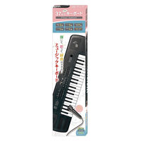 ライソン 37鍵盤 多機能キーボード KTKB-001B 1個（直送品）