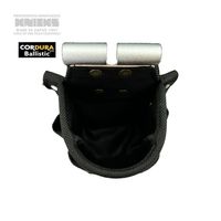 KNICKS コーデュラバリスティック生地アルミ補強VA小物腰袋 BA-202VADX 1個