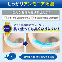アストロ 消臭!おしっこぐんぐん吸収パッド 25個組 610-51 1セット(25個)（直送品）