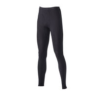 おたふく手袋 発熱吸汗速乾 前開きロングタイツ ブラック LLサイズ JW-153 1枚