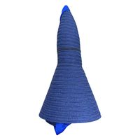 ヤマショウ 洗えるガーデンフード 冷感布 ネイビー×ブルー YCH-042NVBL 1個（直送品）