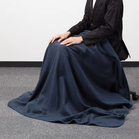 現場のチカラ 防災備蓄毛布コンパクト ネイビー 1セット（20個入り：10個入り×2） オリジナル