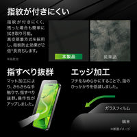 MSソリューションズ iPhone 16 ガラスフィルム 反射防止 LN-IM24FGLM 1個