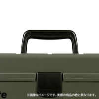 ベストコ ツール ボックス 工具箱 中皿式 プラスチック ブラウン Boite MA-4024 1個